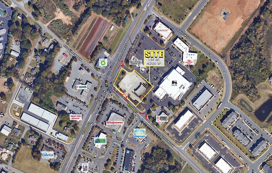 3699 US-29, Concord, NC à vendre - Aérien - Image 3 de 3