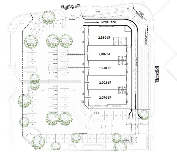 SWQ Ynez Rd & Equity Dr, Temecula, CA à louer - Plan de site - Image 2 de 2