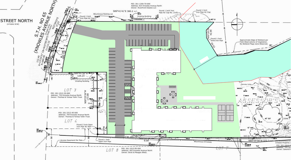 748 N Knowles Ave, New Richmond, WI à vendre - Plan de site - Image 2 de 2