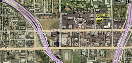 555 N Park Center Dr, Santa Ana, CA - AERIAL map view