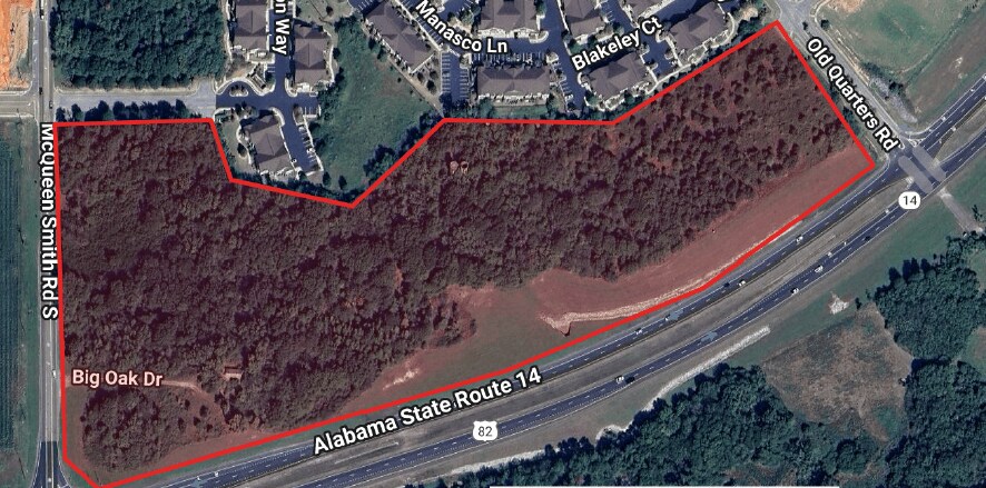 McQueen Smith Rd- 18.34 AC, Prattville, AL à vendre Photo du bâtiment- Image 1 de 5