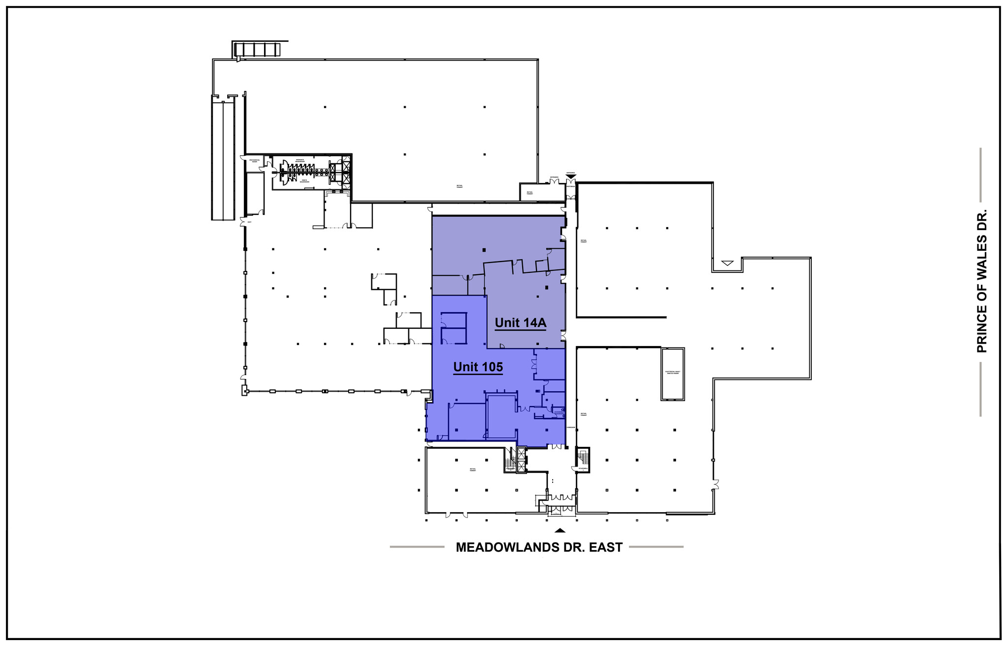 885 Meadowlands Dr, Ottawa, ON for lease Floor Plan- Image 1 of 1