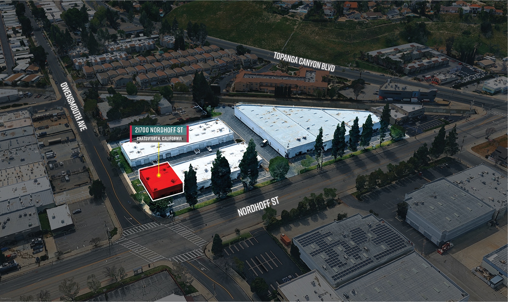 21700-21730 Nordhoff St, Chatsworth, CA for lease Building Photo- Image 1 of 8
