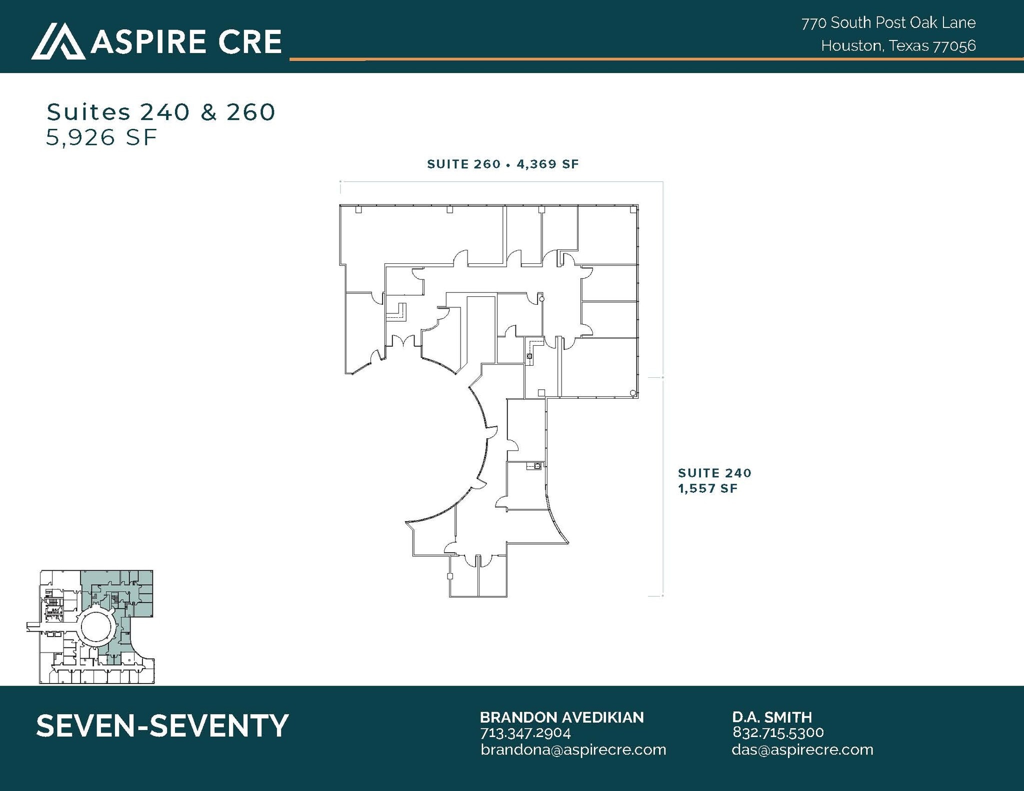 770 S Post Oak Ln, Houston, TX for lease Floor Plan- Image 1 of 2