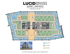 7300 SH 121 SB, McKinney, TX for lease Floor Plan- Image 2 of 4