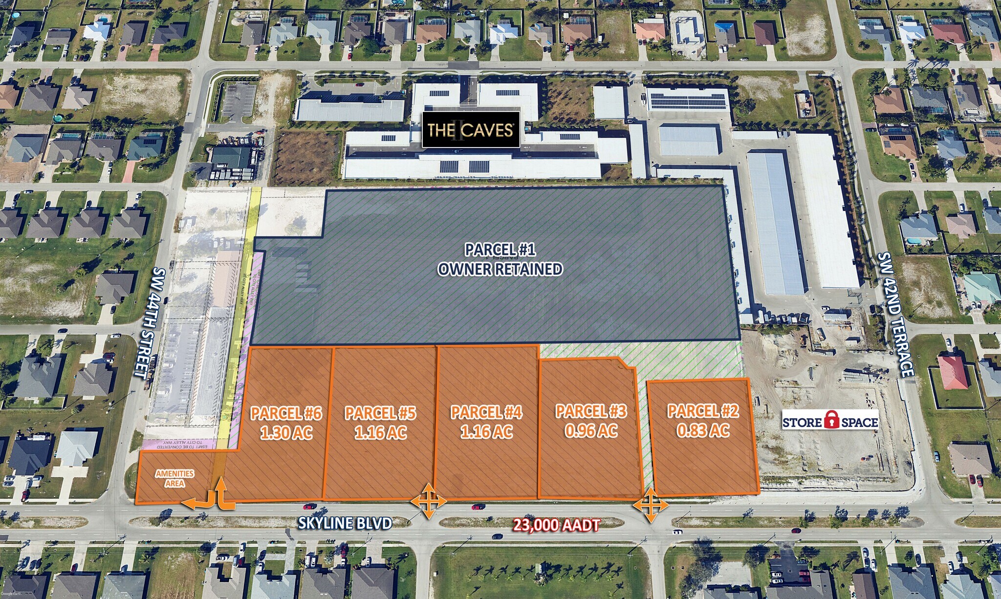 4306 Skyline Blvd, Cape Coral, FL for sale Aerial- Image 1 of 4