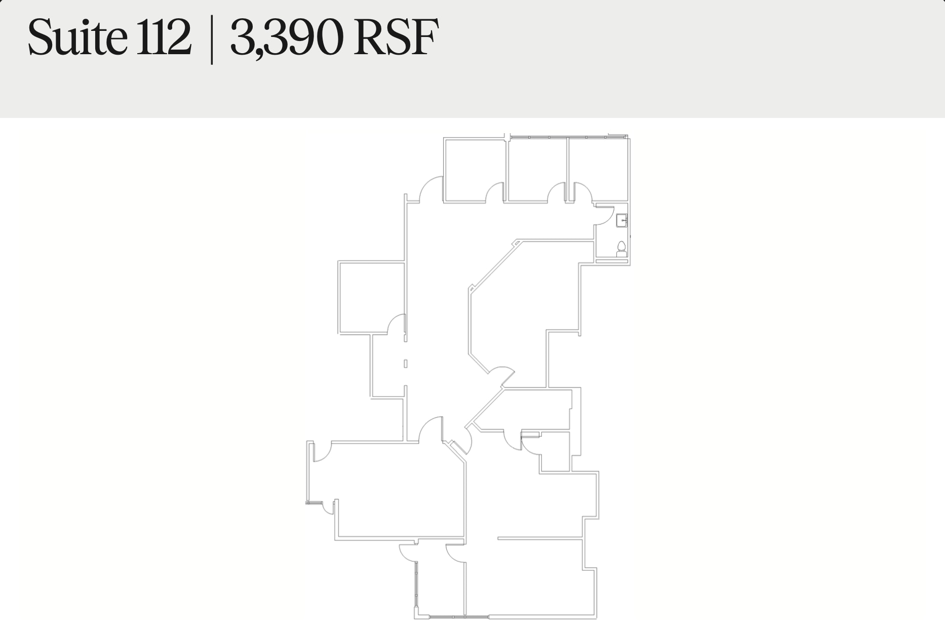140 N Litchfield Rd, Goodyear, AZ à louer Plan d’étage- Image 1 de 1