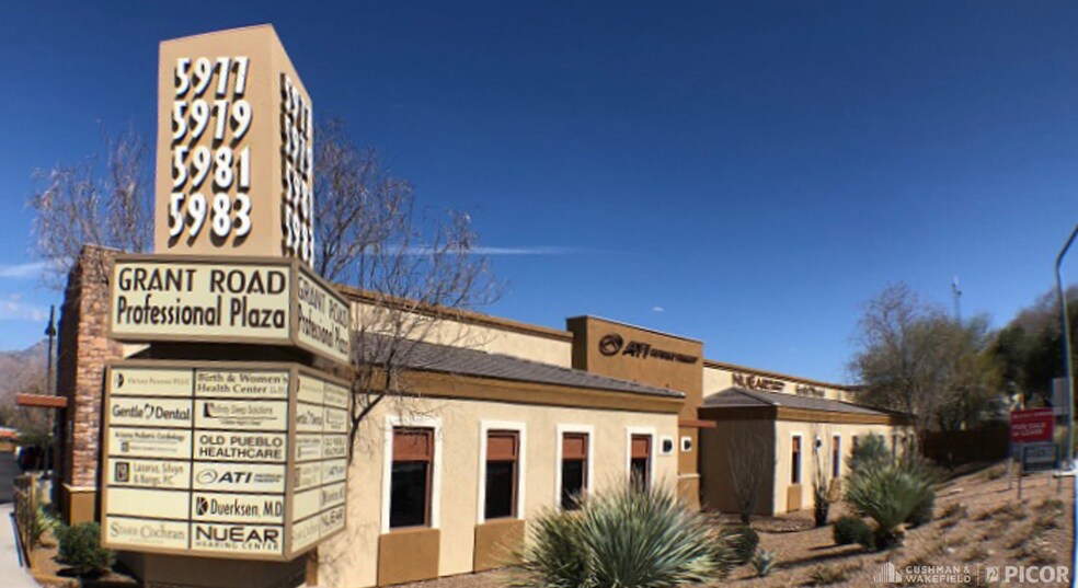 5981 E Grant Rd, Tucson, AZ à louer - Photo du bâtiment - Image 1 de 2