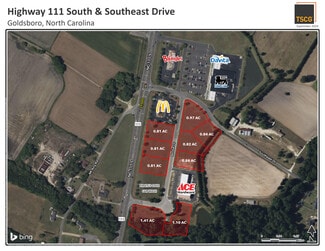 Plus de détails pour Hwy 111 S SE Commercial Park park, Goldsboro, NC - Terrain à vendre