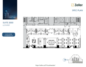 311 S Wacker Dr, Chicago, IL for lease Floor Plan- Image 2 of 2