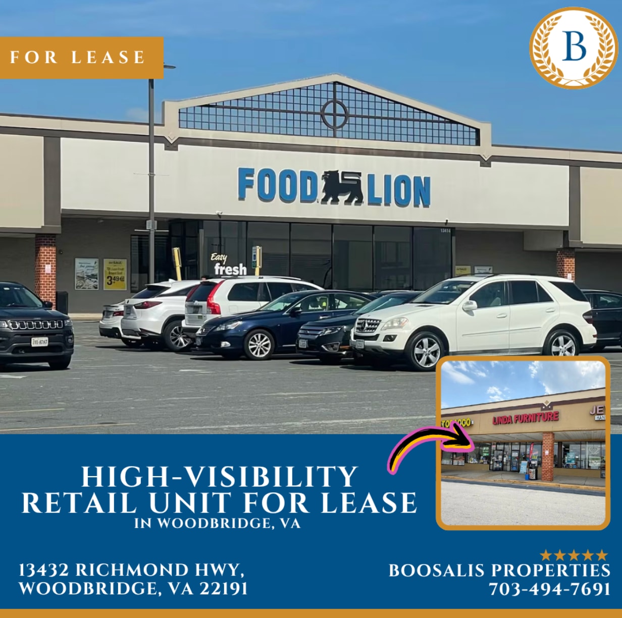 13408-13450 Jefferson Davis Hwy, Woodbridge, VA for lease Primary Photo- Image 1 of 6