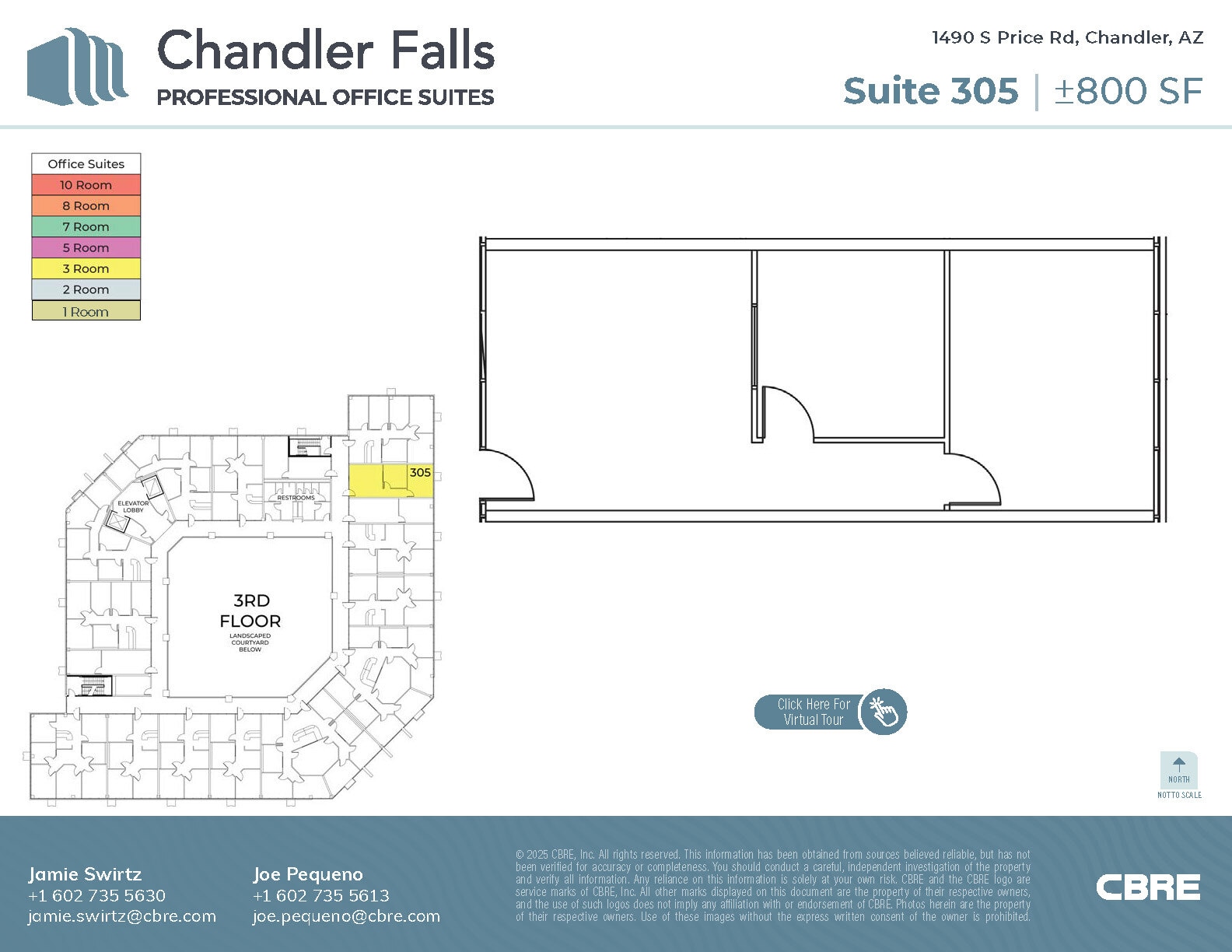 1490 S Price Rd, Chandler, AZ for lease Floor Plan- Image 1 of 7