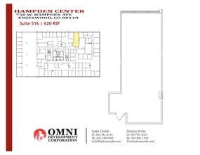 750 W Hampden Ave, Englewood, CO for lease Site Plan- Image 1 of 5
