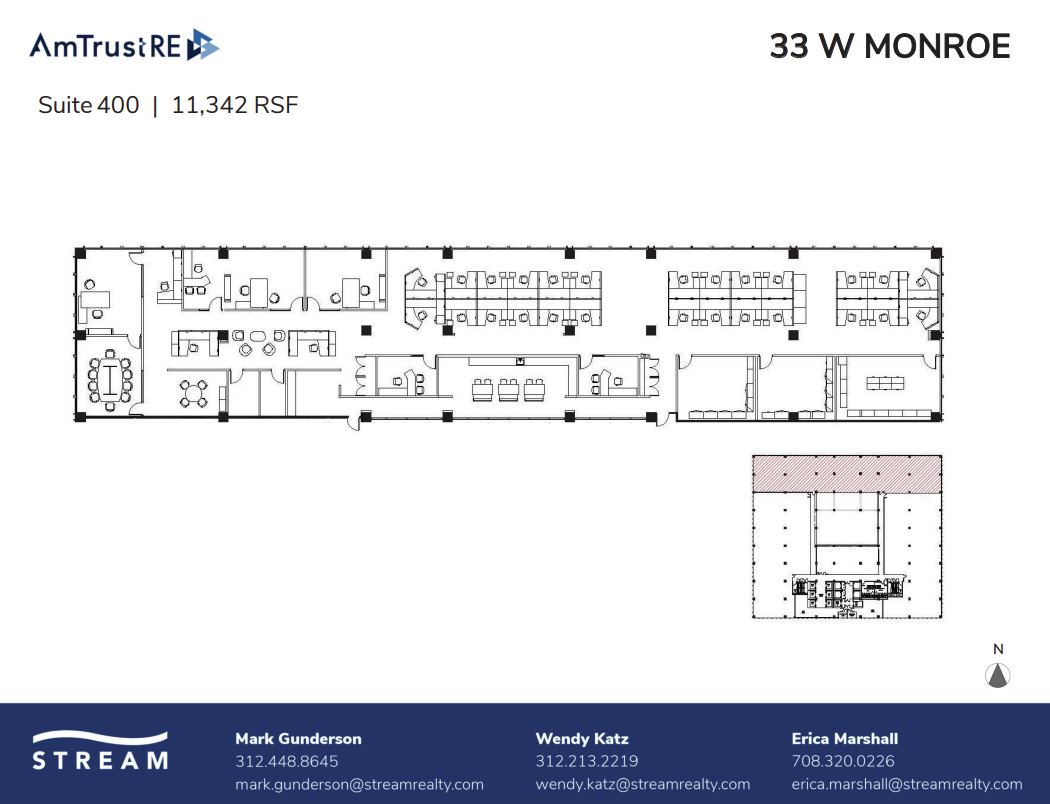 33 W Monroe St, Chicago, IL for lease Floor Plan- Image 1 of 1