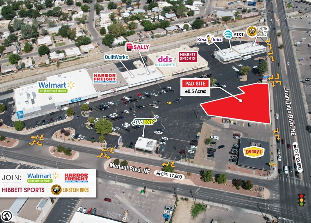 11001 Menaul Blvd NE, Albuquerque, NM à louer Photo principale- Image 1 de 2