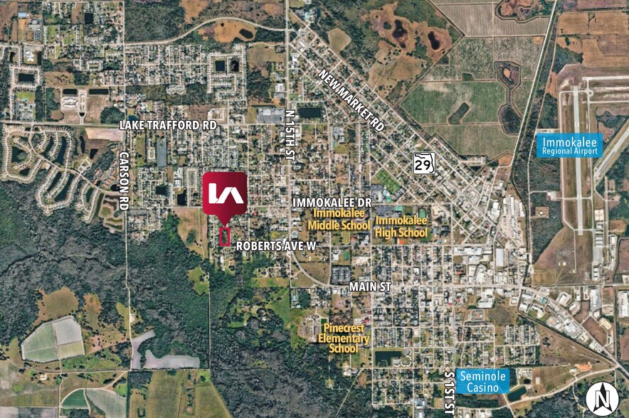 000 Roberts Ave W, Immokalee, FL à vendre - Aérien - Image 2 de 2