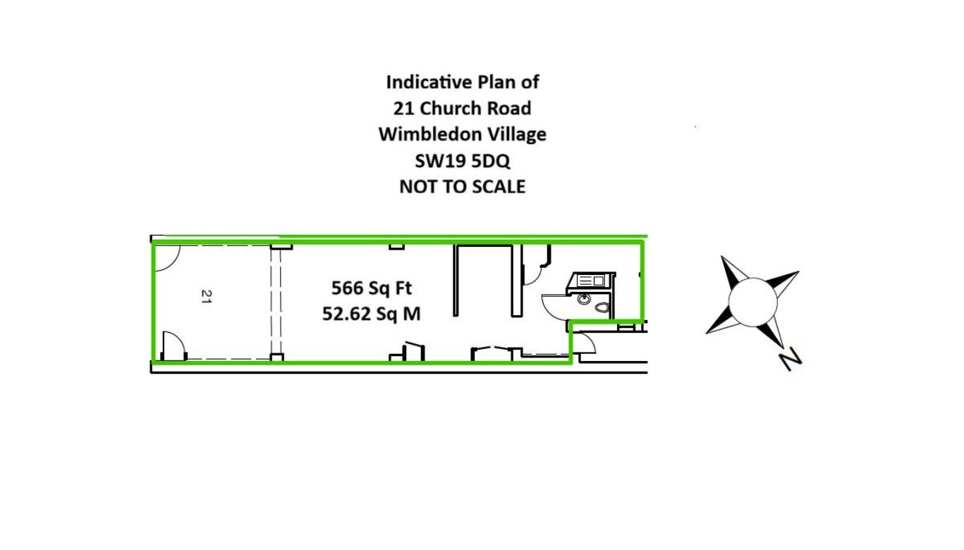 21 Church Rd, London for lease Floor Plan- Image 1 of 1