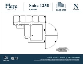 6100 Center Dr, Los Angeles, CA for lease Floor Plan- Image 1 of 1