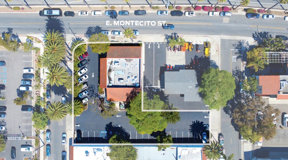Prime Santa Barbara Funk Zone Property portfolio of 1 properties for sale on LoopNet.ca - Aerial - Image 3 of 13