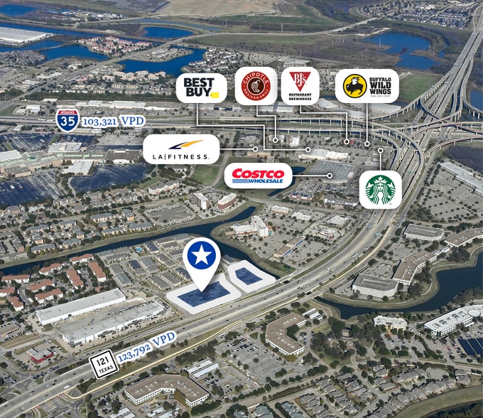 S.H. 121, Lewisville, TX for sale - Aerial - Image 3 of 3