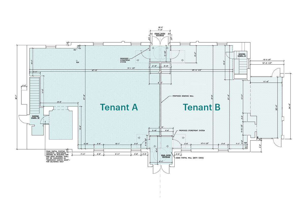 599 Bloomfield Ave, Verona, NJ for lease Floor Plan- Image 1 of 1