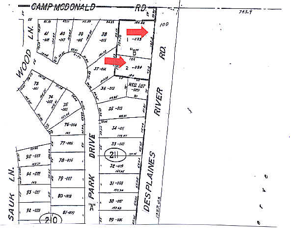 1440 N River Rd, Mount Prospect, IL for sale - Plat Map - Image 1 of 1