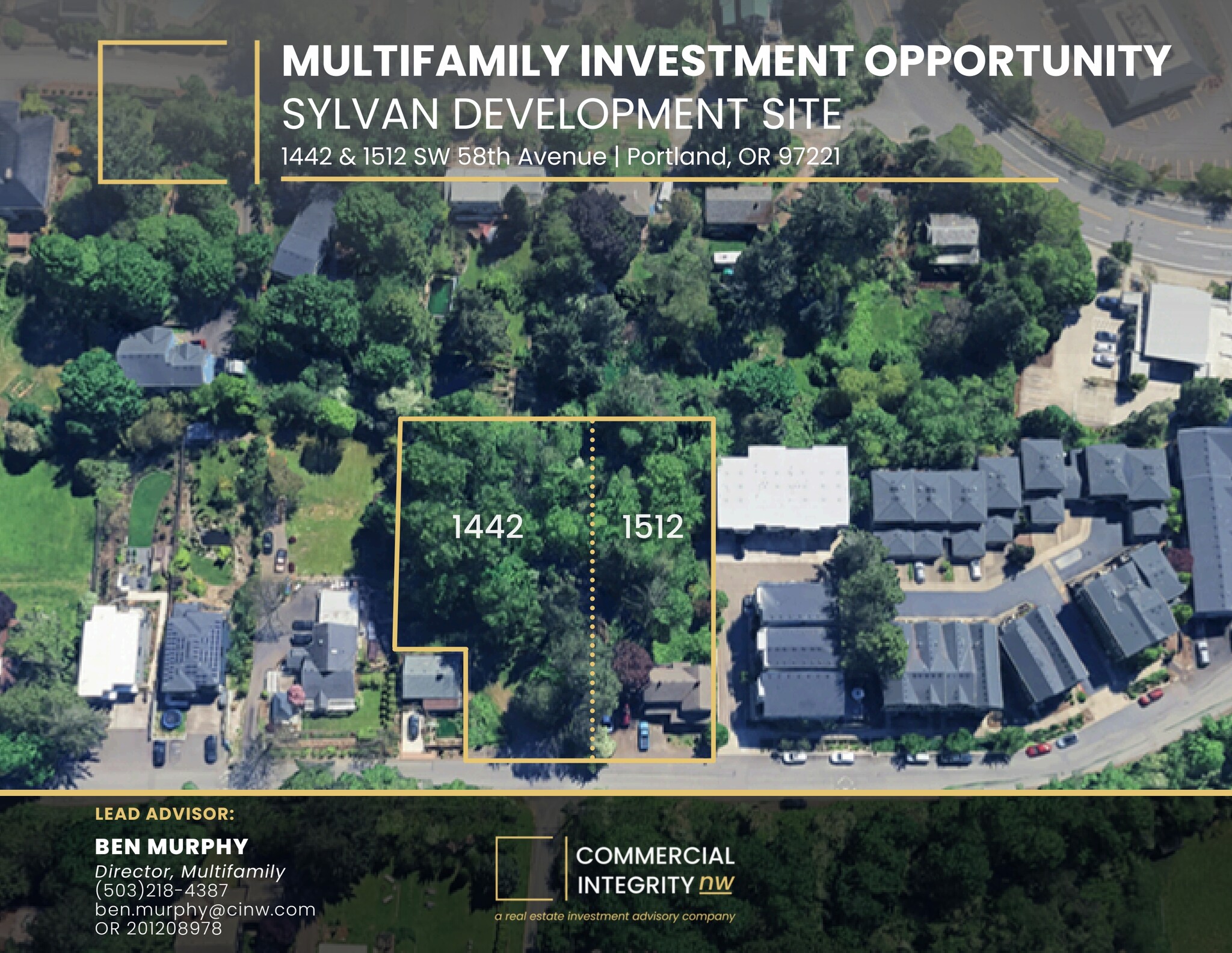1442-1512 SW 58th Ave, Portland, OR à vendre Photo principale- Image 1 de 2