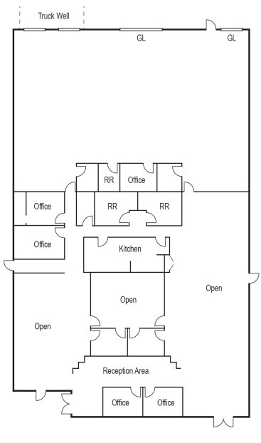 5432 W 104th St, Los Angeles, CA à louer Plan d’étage- Image 1 de 1