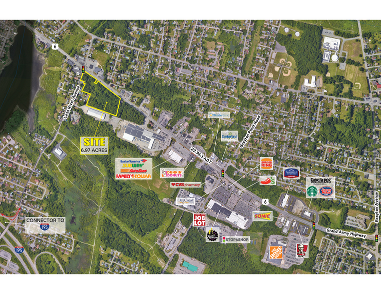 Lees River Ave, Somerset, MA for lease - Aerial - Image 1 of 2