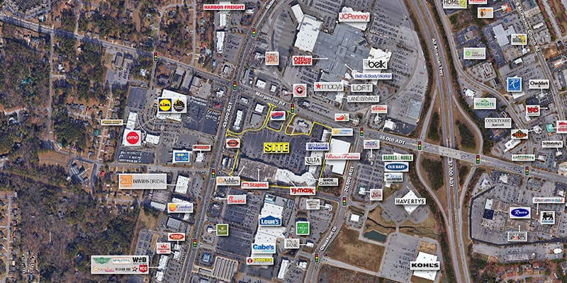 5075 Morganton Rd, Fayetteville, NC à louer - Aérien - Image 2 de 5