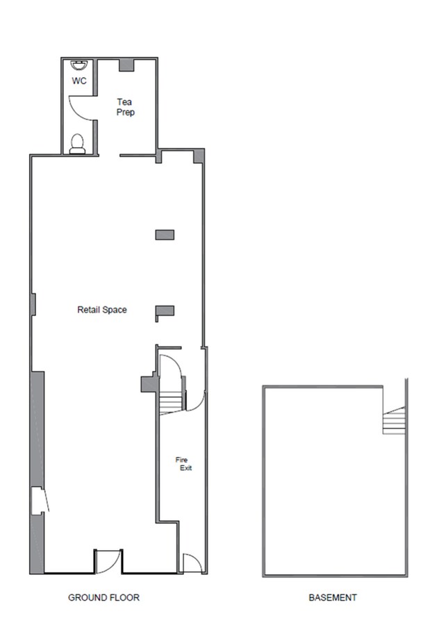 182 George St, Aberdeen, ABE AB25 1BS - Unit 182 -  - Floor Plan - Image 1 of 2