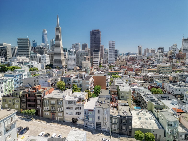 447-451 Green St, San Francisco, CA for sale - Aerial - Image 3 of 5