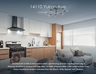 More details for 14110 Yukon Ave, Hawthorne, CA - Multifamily for Sale