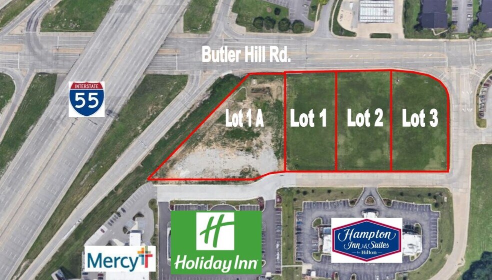 Midamerica Ln and Butler Hill Rd, Saint Louis, MO à louer - Photo du bâtiment - Image 1 de 3