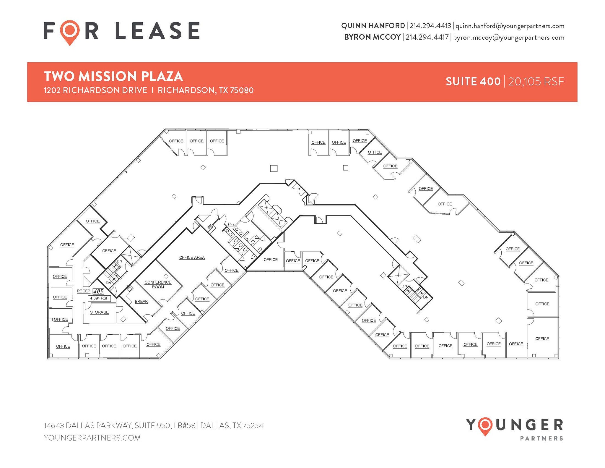 1202 Richardson Dr, Richardson, TX à louer Plan d  tage- Image 1 de 1