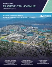 15 W 6th Ave, Vancouver, BC à louer Photo du bâtiment- Image 2 de 2