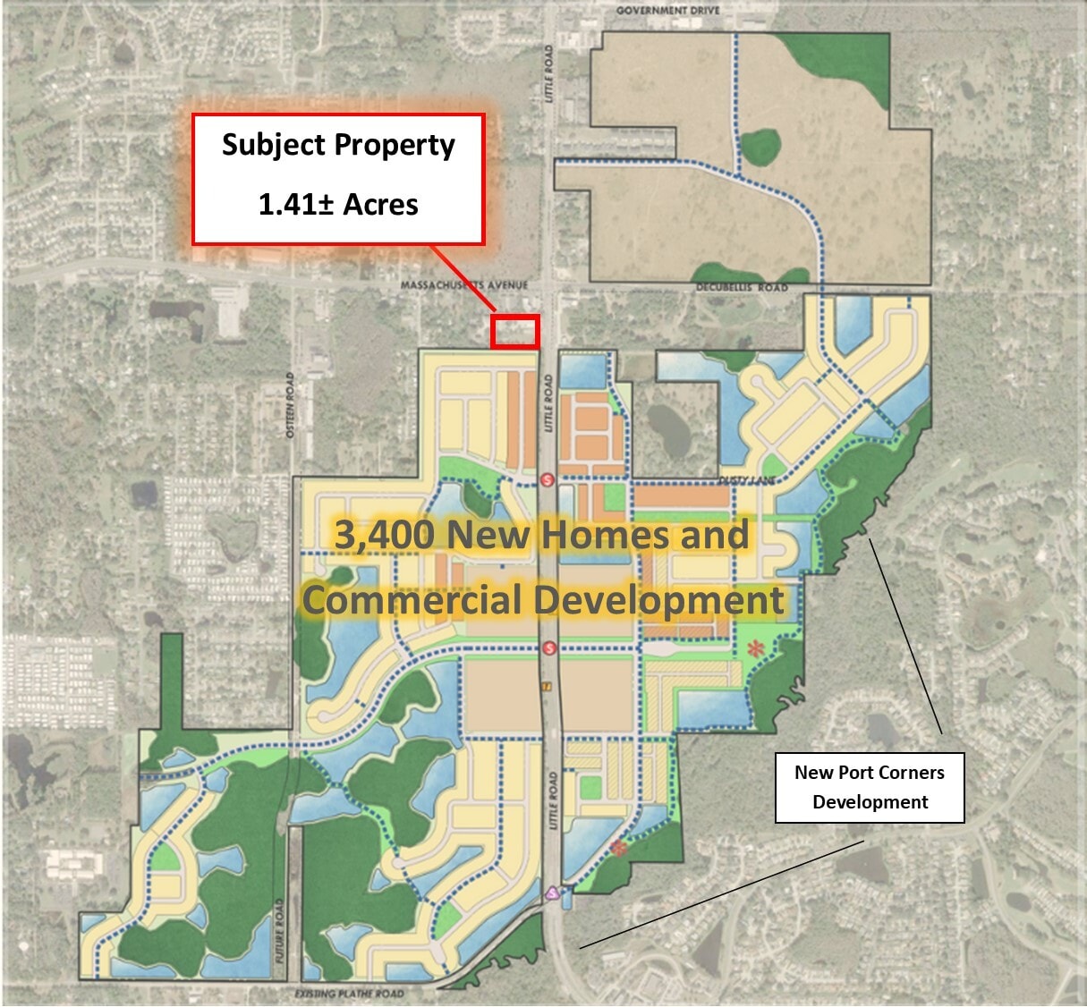 8430 Corporate Way, New Port Richey, FL for sale Site Plan- Image 1 of 9