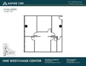 10777 Westheimer Rd, Houston, TX for lease Floor Plan- Image 1 of 1