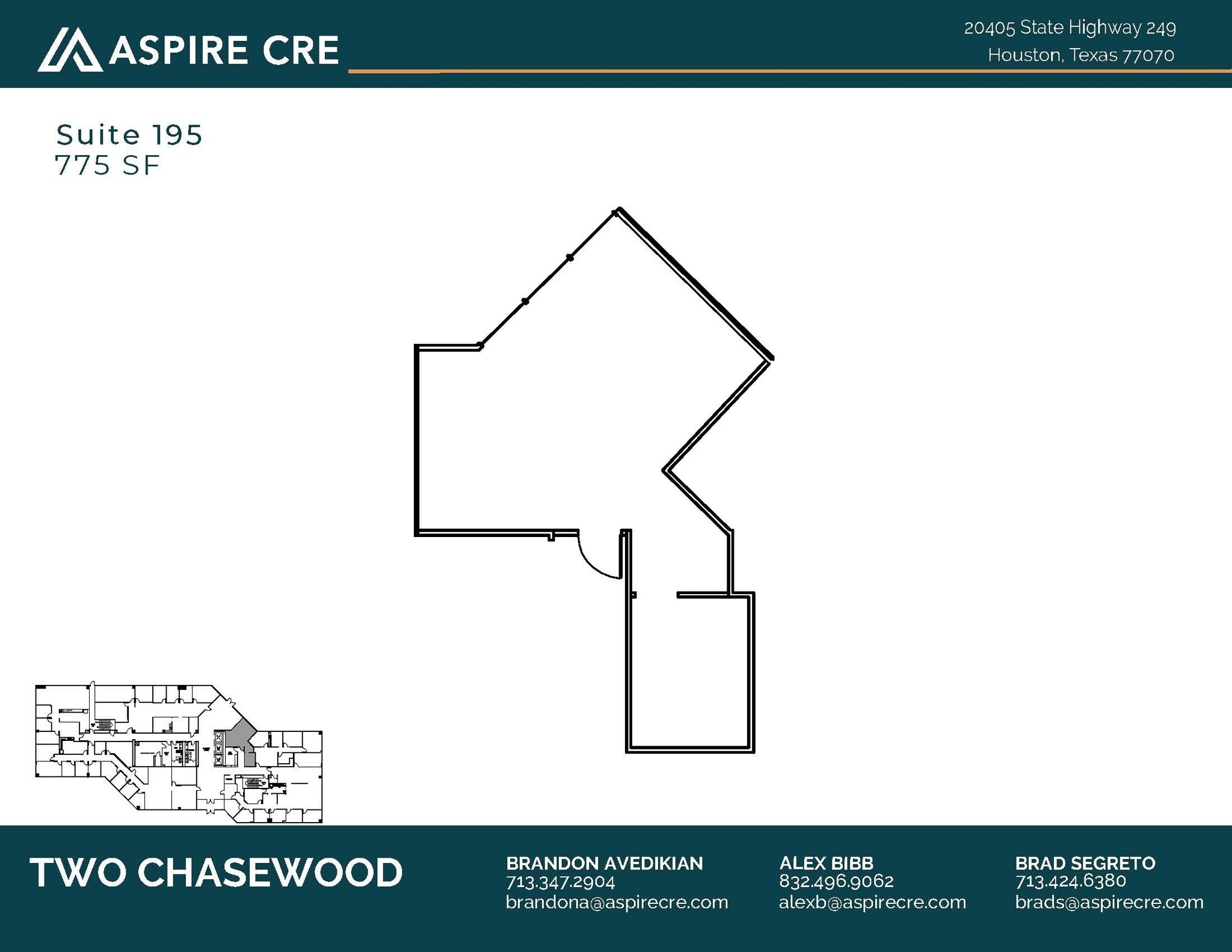 20333 State Highway 249, Houston, TX for lease Floor Plan- Image 1 of 1