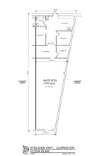 9685-9749 Dixie Hwy, Village of Clarkston, MI à louer Plan d’étage- Image 1 de 1