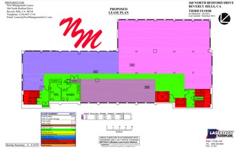 360 N Bedford Dr, Beverly Hills, CA for lease Floor Plan- Image 2 of 2