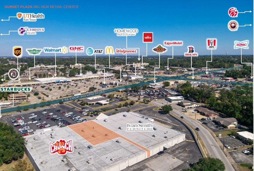 1909 ESE Loop 323, Tyler, TX for lease - Building Photo - Image 2 of 5