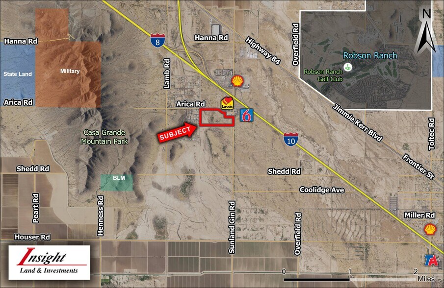 Sunland Gin Rd, Eloy, AZ à vendre - Photo principale - Image 1 de 4