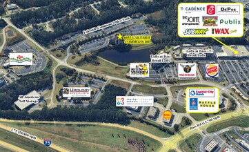 6055 Lakeside Commons Dr, Macon-Bibb, GA - Aerial map view