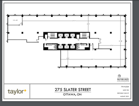 275 Slater St, Ottawa, ON à louer Plan d  tage- Image 1 de 1