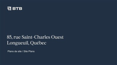 85 Rue Saint-Charles O, Longueuil, QC à louer Plan de site- Image 1 de 1