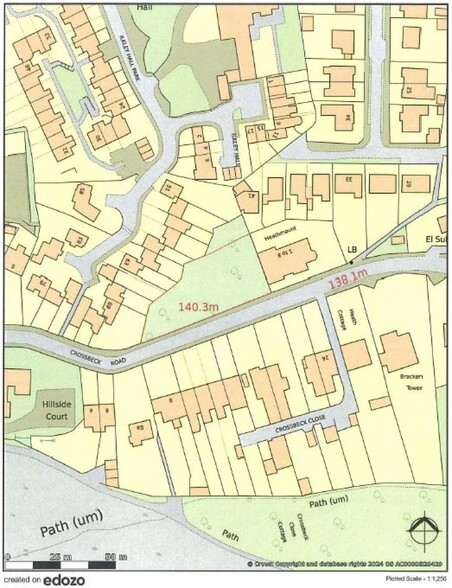 Crossbeck Rd, Ilkley à vendre - Plan cadastral - Image 3 de 3