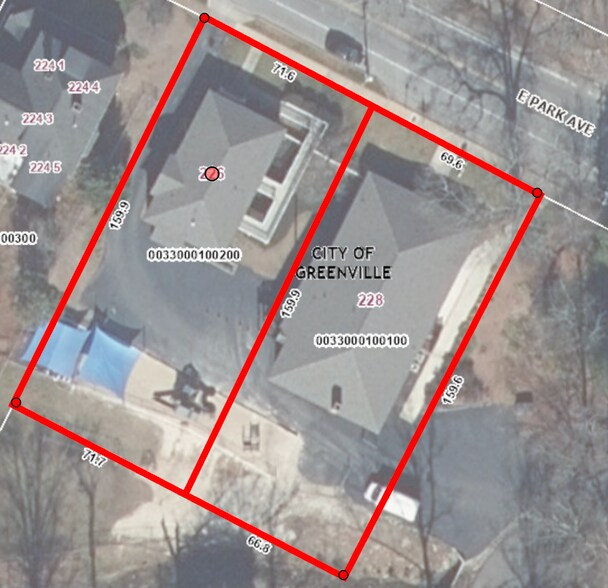 226 E Park Ave, Greenville, SC à vendre - Photo principale - Image 1 de 1