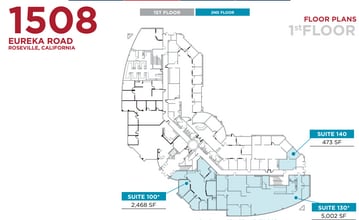 1508 Eureka Rd, Roseville, CA for lease Floor Plan- Image 1 of 1