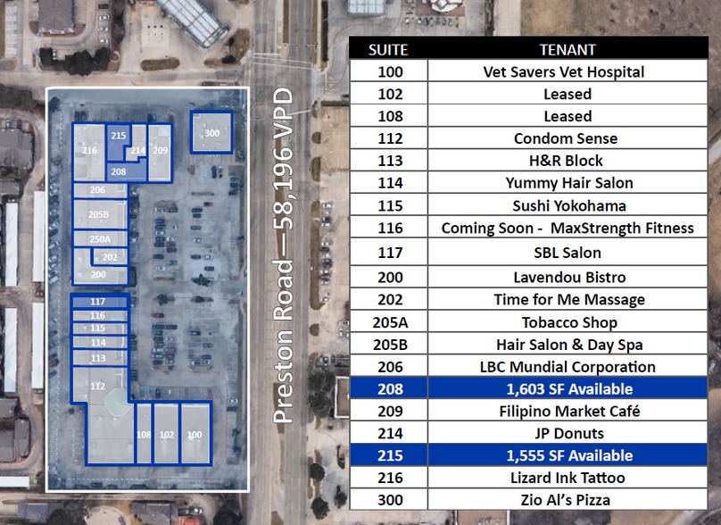 19009 Preston Rd, Dallas, TX for lease - Building Photo - Image 2 of 12